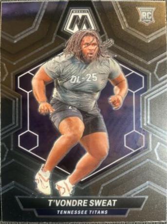 T'Vondre Sweat #338 Football Cards 2024 Panini Mosaic