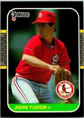 John Tudor #170 Baseball Cards 1987 Donruss