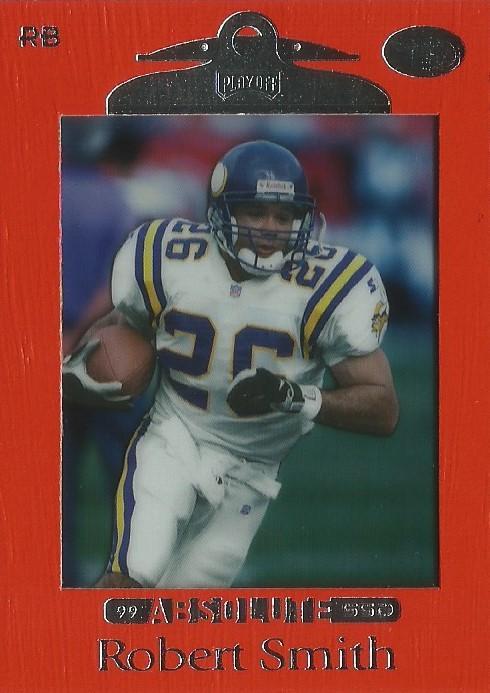 Robert Smith #60 1999 Playoff Absolute Ssd Football