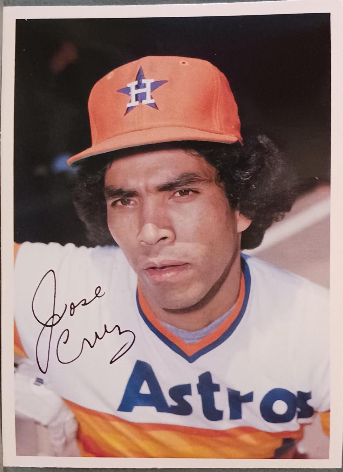 Jose Cruz #NNO 1981 Topps 5x7 Baseball