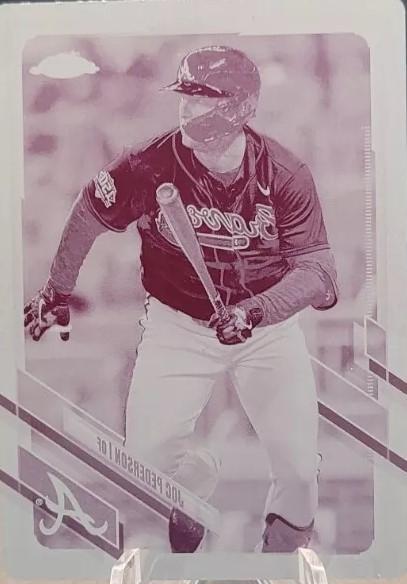 Joc Pederson [Magenta Printing Plate] #USC94