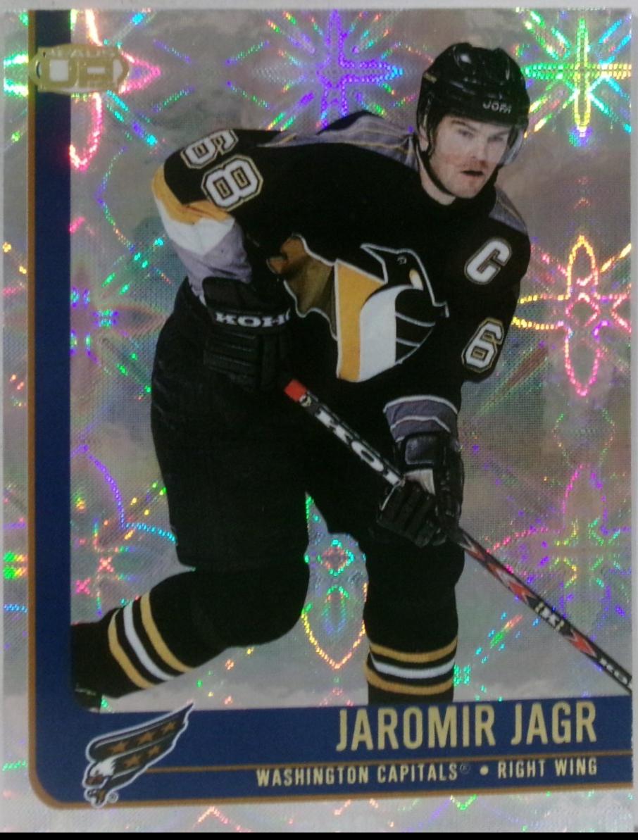 Jaromir Jagr #98 2001 Pacific Heads Up Hockey