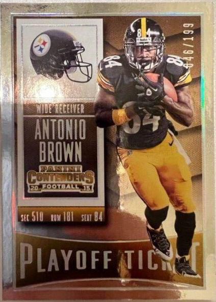 Antonio Brown [Playoff Ticket] #59
