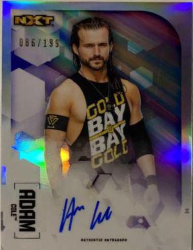 Adam Cole #A-AC Wrestling Cards 2020 Topps WWE Chrome Autographs