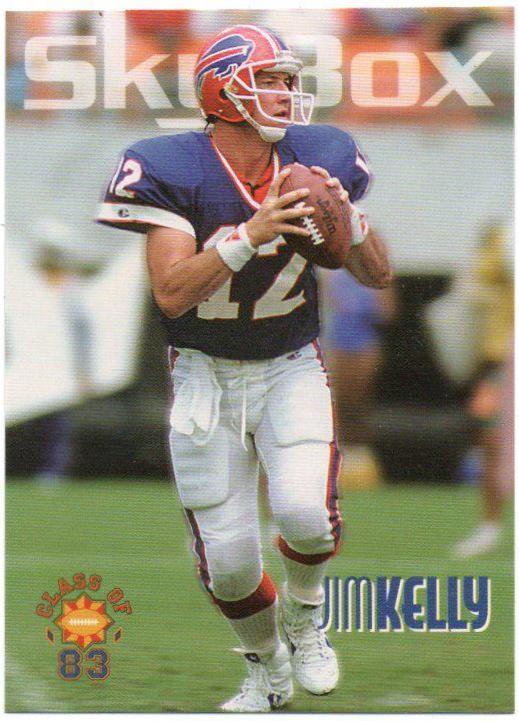 Jim Kelly #342 1993 Skybox Impact Football