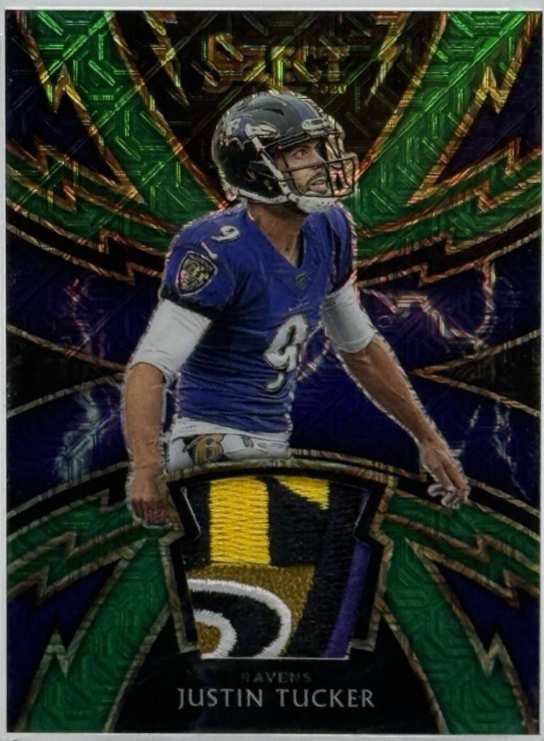 Justin Tucker [Sparks Green Prizm]