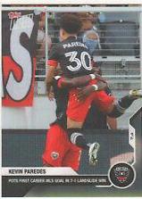 Kevin Paredes #62 2021 Topps Now MLS