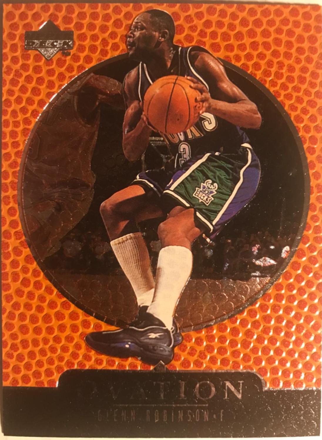 Glenn Robinson #37 Basketball Cards 1998 Upper Deck Ovation