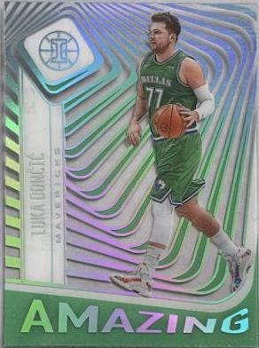 Luka Doncic #3 Basketball Cards 2020 Panini Illusions Amazing