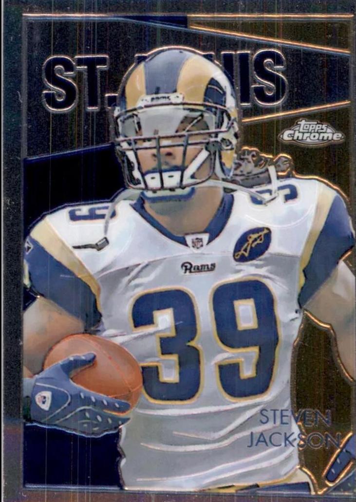Steven Jackson #C8 Football Cards 2009 Topps Chrome