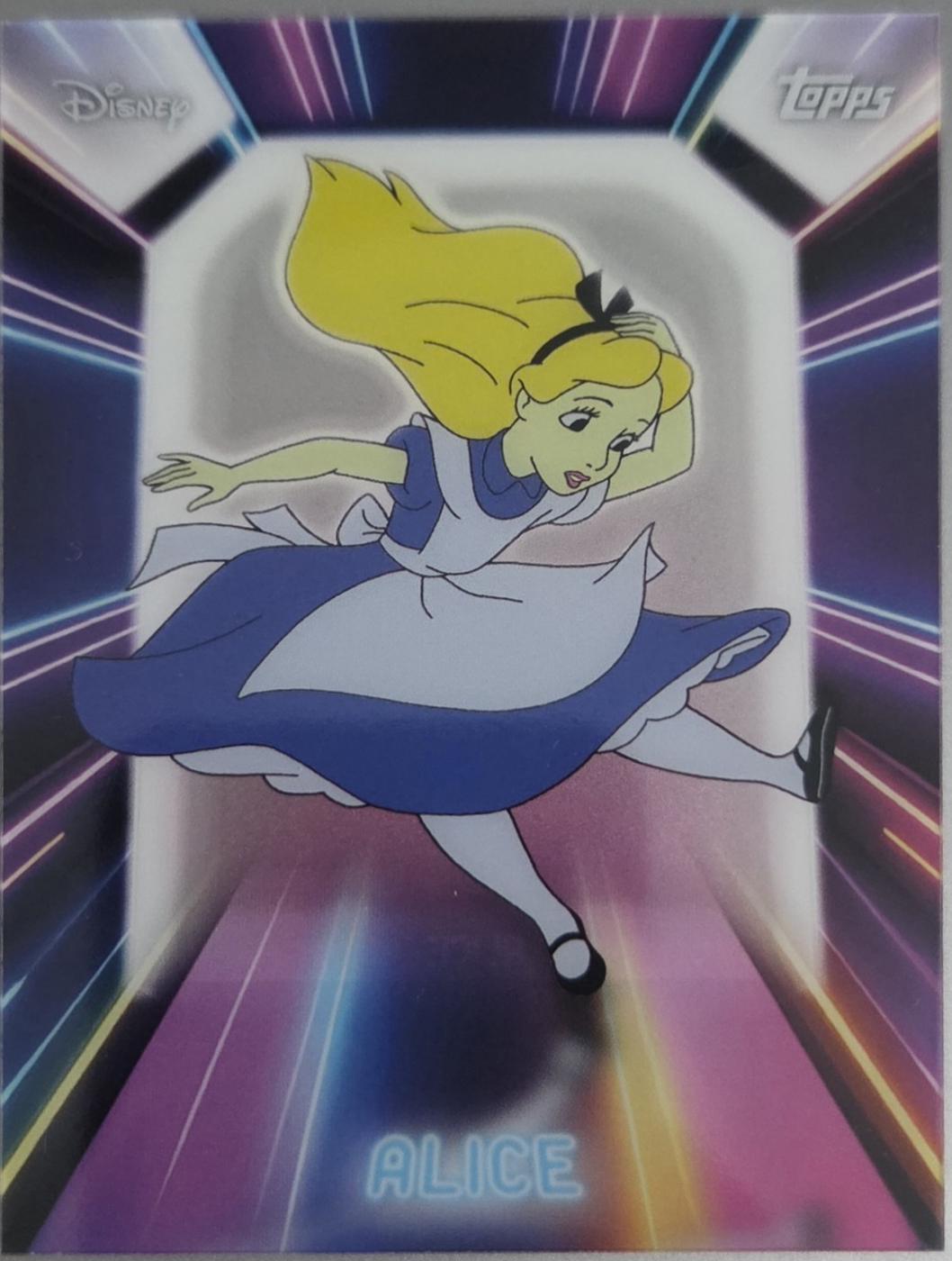Alice #NPL-1 Prices | 2026 Topps Disney Neon Lights PETG