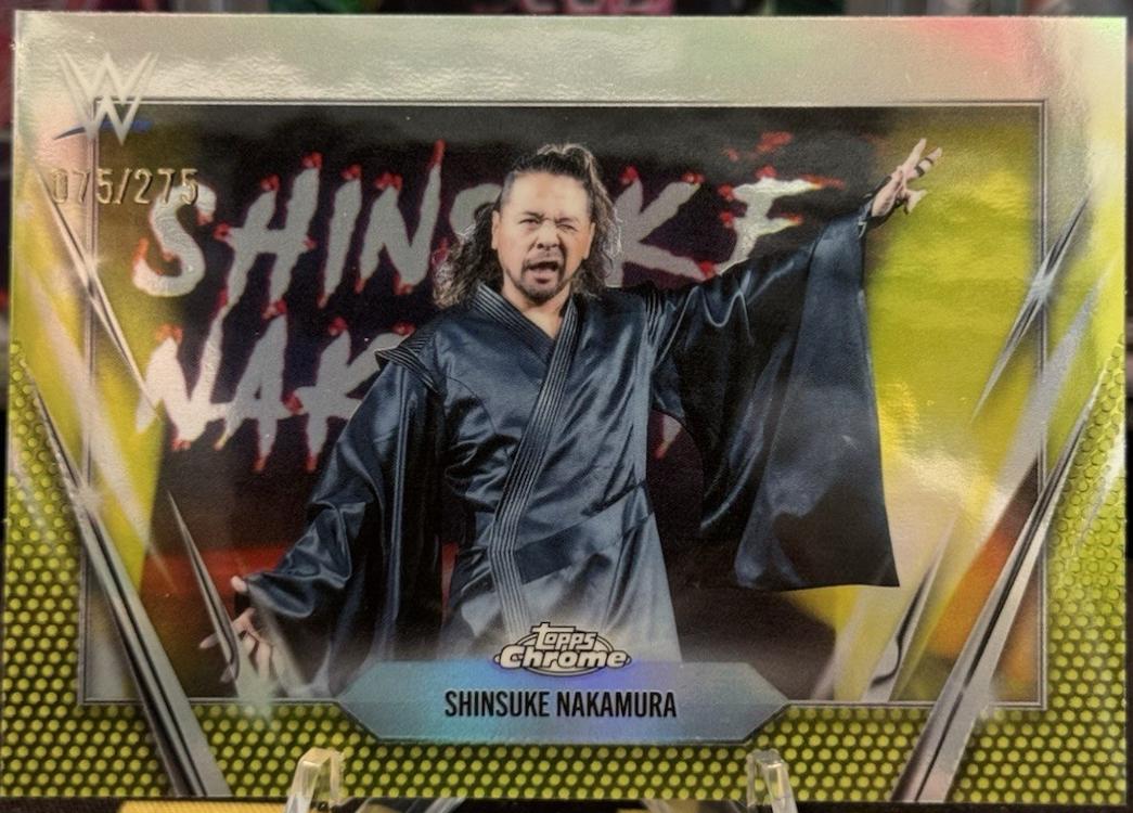 Shinsuke Nakamura [Yellow Refractor] #36