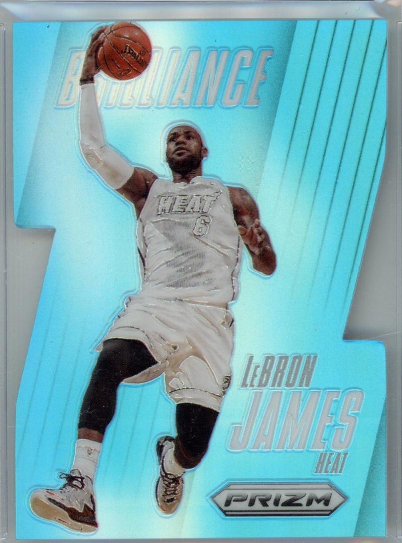 LeBron James [Light Blue Die Cut] #7