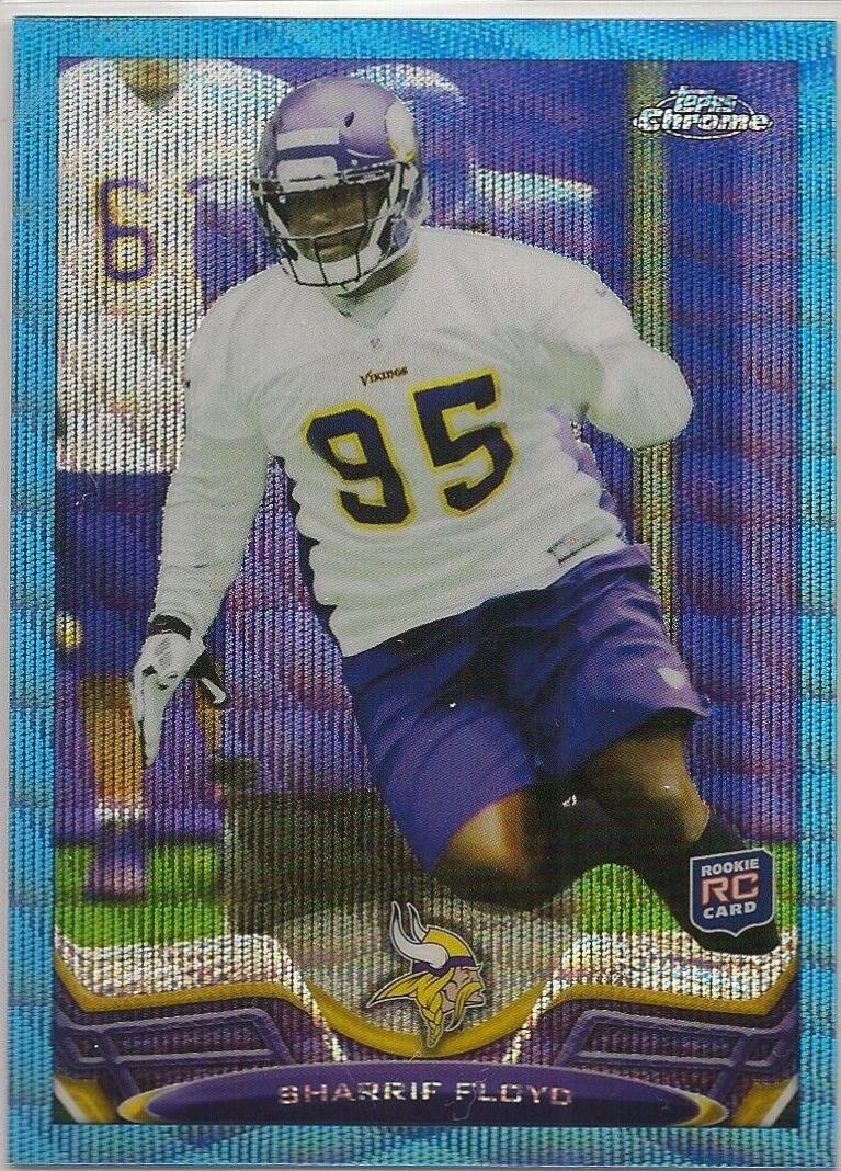 Sharrif Floyd [Blue Wave Refractor] #68