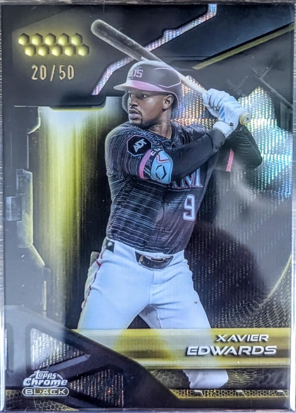 Xavier Edwards [Gold Wave Refractor] #64