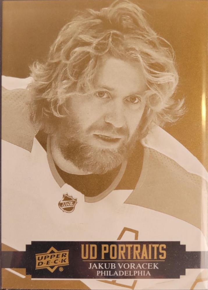 Jakub Voracek #P-11 Hockey Cards 2021 Upper Deck UD Portraits