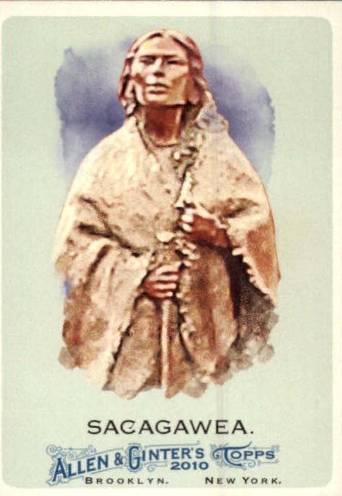 Sacagawea #20 Baseball Cards 2010 Topps Allen & Ginter