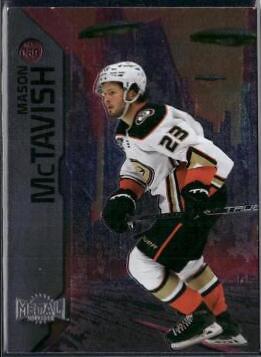 Mason McTavish #89 Hockey Cards 2023 SkyBox Metal Universe