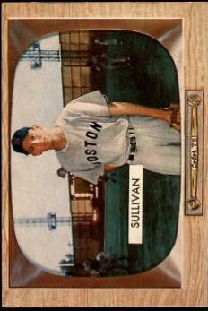 Frank Sullivan #15 Baseball Cards 1955 Bowman