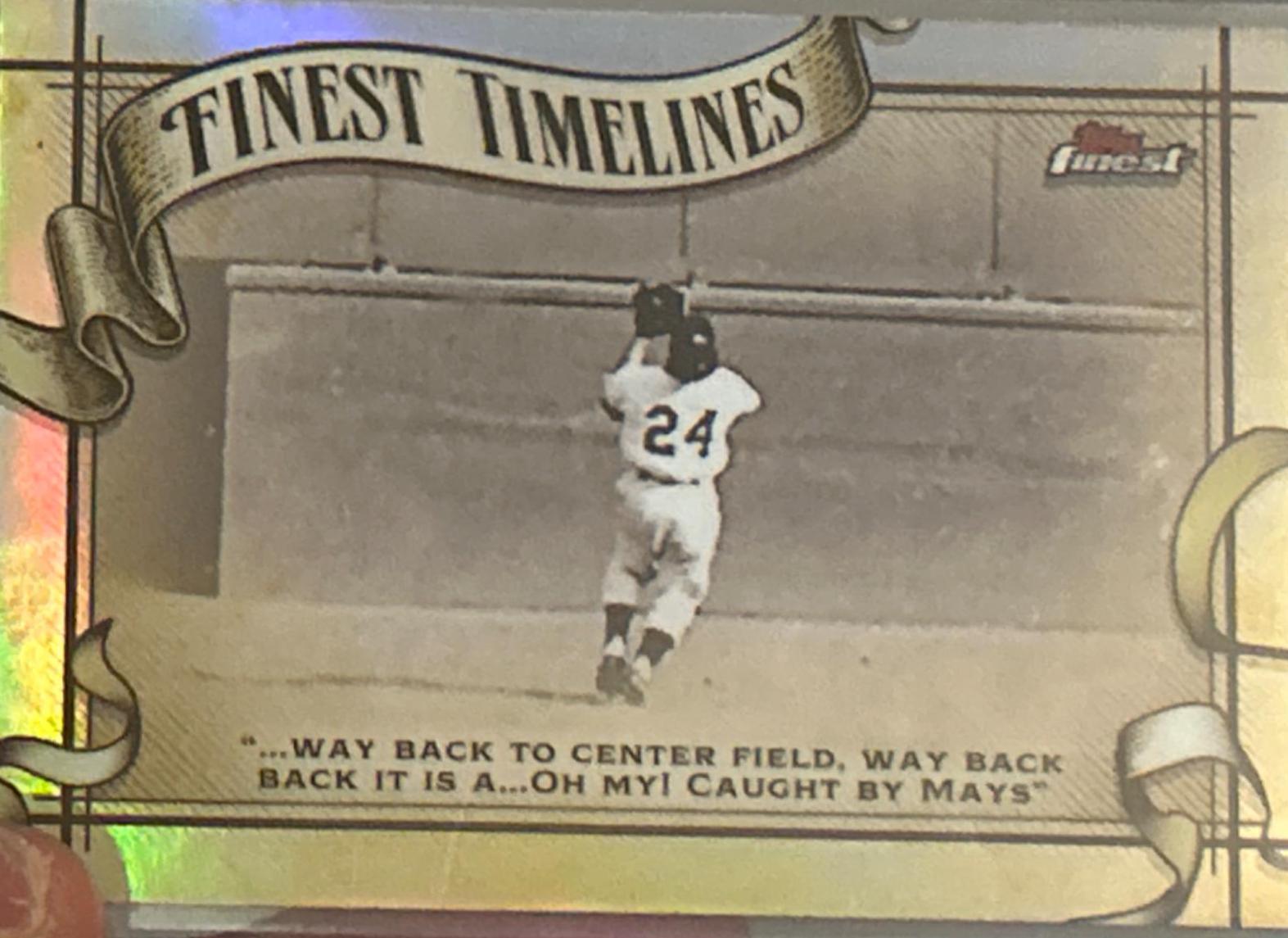 Willie Mays [Gold Refractor] #FT-9