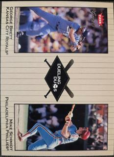 George Brett / Mike Schmidt #DD 27