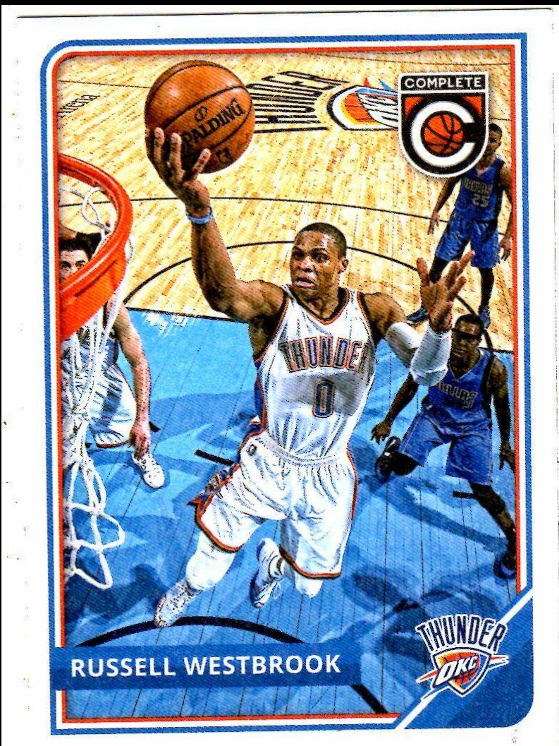 Russell Westbrook #113 2015-16 Panini Complete Basketball