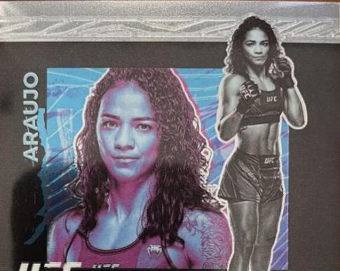 Viviane Araujo #FX-VAJ Ufc Cards 2022 Panini Chronicles UFC Flux Autographs