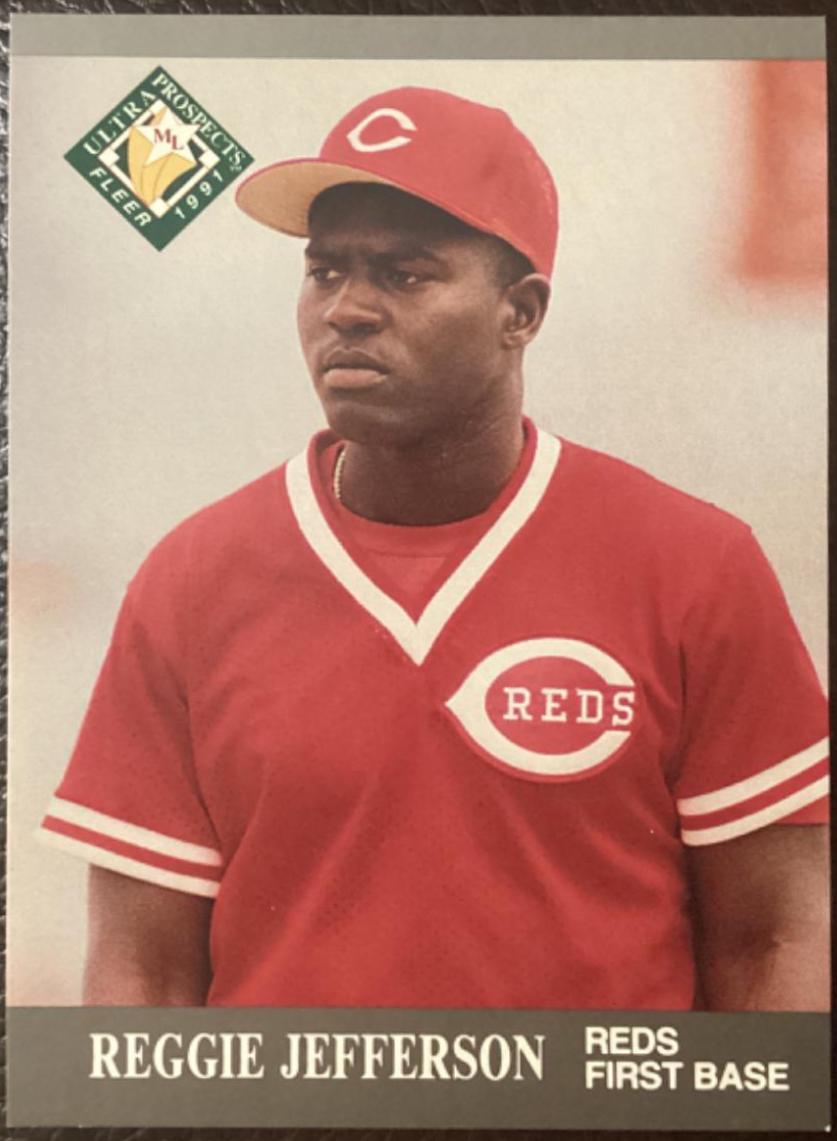 Reggie Jefferson #379 Baseball Cards 1991 Ultra