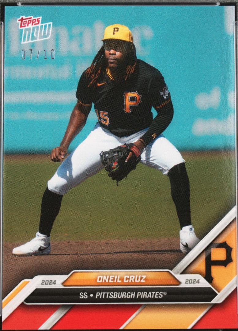 Oneil Cruz #OD-232 2024 Topps Now Road To Opening Day Baseball