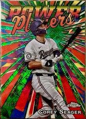 Corey Seager #PP-8 Prices | 2025 Topps Chrome Logofractor Power