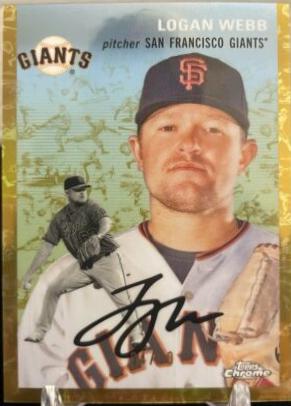 Logan Webb [Cream Gold Refractor] #370
