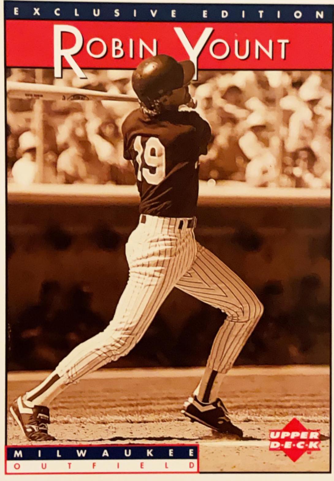 Robin Yount #7 Baseball Cards 1995 Upper Deck Sonic Heroes of Baseball