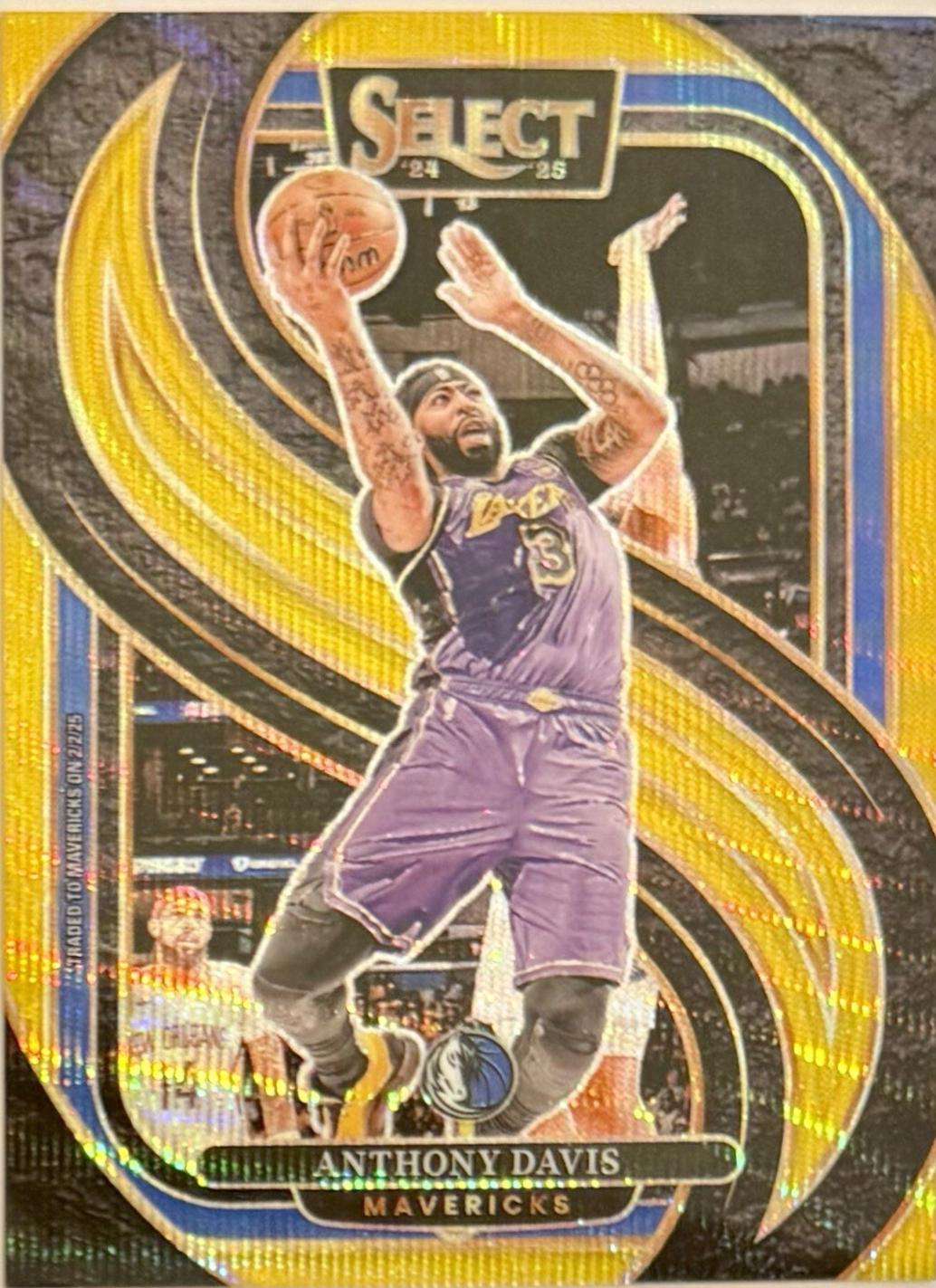 Anthony Davis [Gold Wave Prizm] #149 Prices | 2024 Panini Select