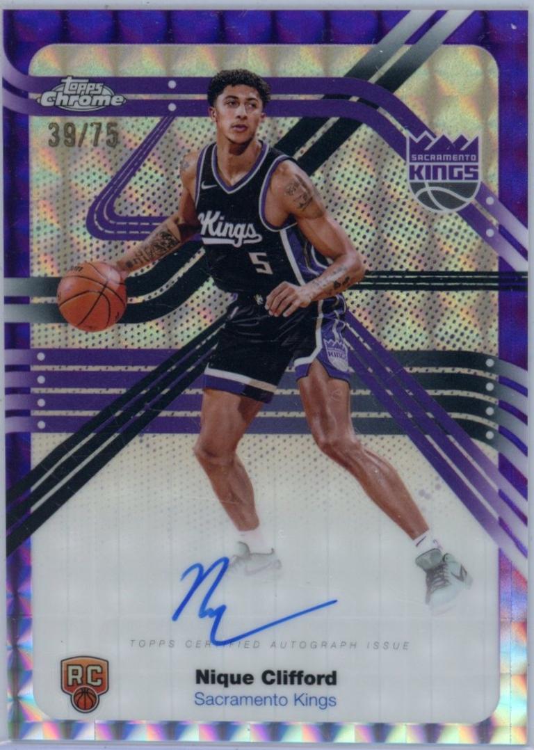 Nique Clifford [Purple Geometric Refractor] #NS-NC