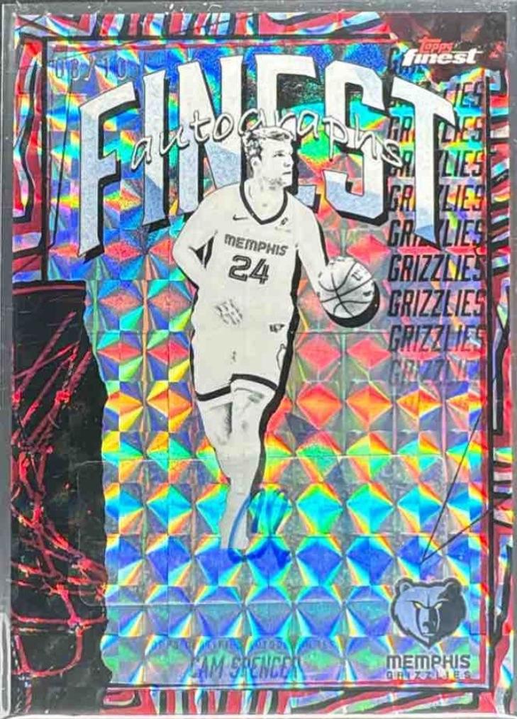 Cam Spencer [Red Black Geometric Refractor] #FAU-CS