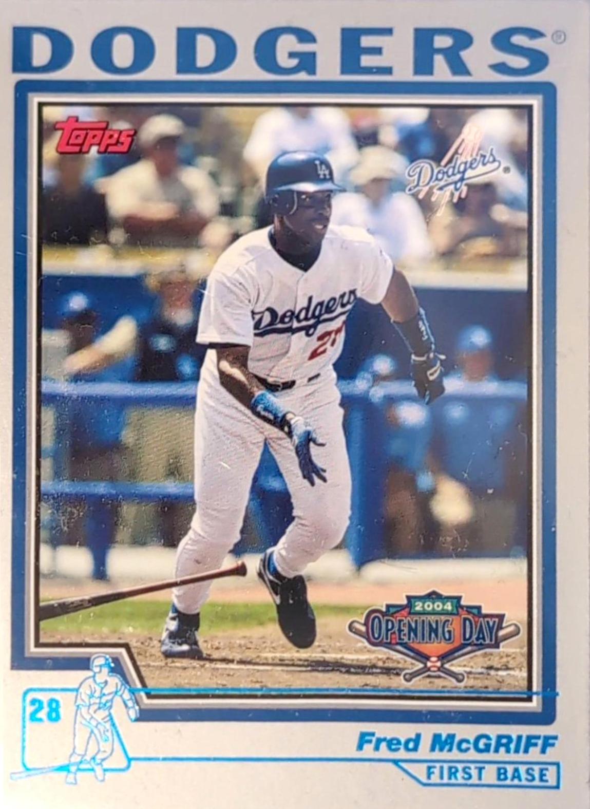 Fred McGriff #18 Baseball Cards 2004 Topps Opening Day