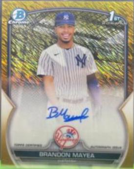 Brandon Mayea [Gold Shimmer] #CPA-BMA