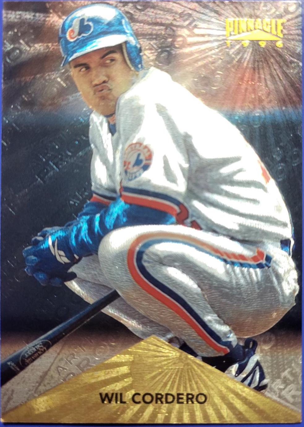 Wil Cordero #8 Baseball Cards 1996 Pinnacle Starburst