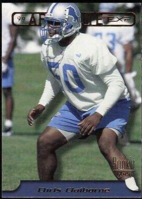 CHRIS CLAIBORNE #9 Football Cards 1999 Playoff Absolute Exp