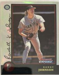 Randy Johnson [Refractor] #257 Baseball Cards 1998 Bowman Chrome Prices