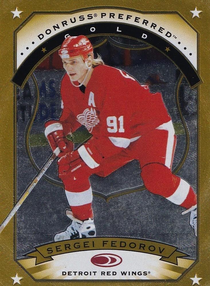 Sergei Fedorov #122 1997 Donruss Preferred Hockey