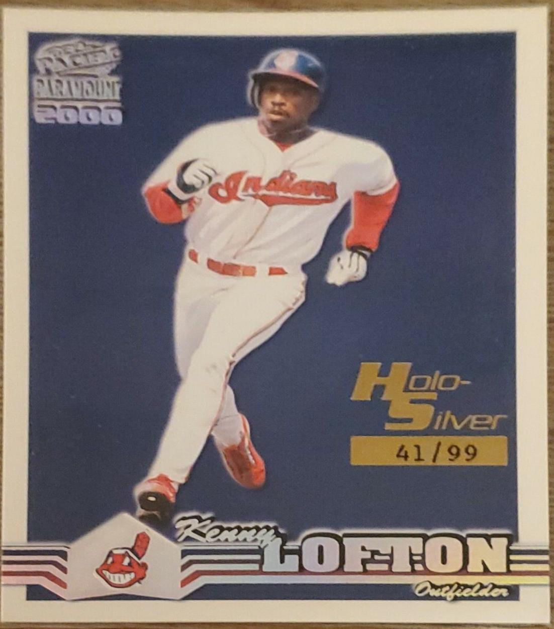 Kenny Lofton #71 Baseball Cards 2000 Pacific Paramount