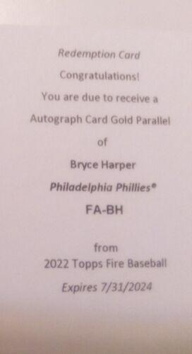 Bryce Harper [Gold] #FA-BH