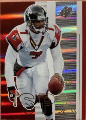 Michael Vick #4 Football Cards 2005 Spx