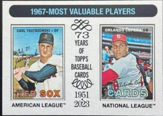 Orlando Cepeda / Carl Yastrzemski