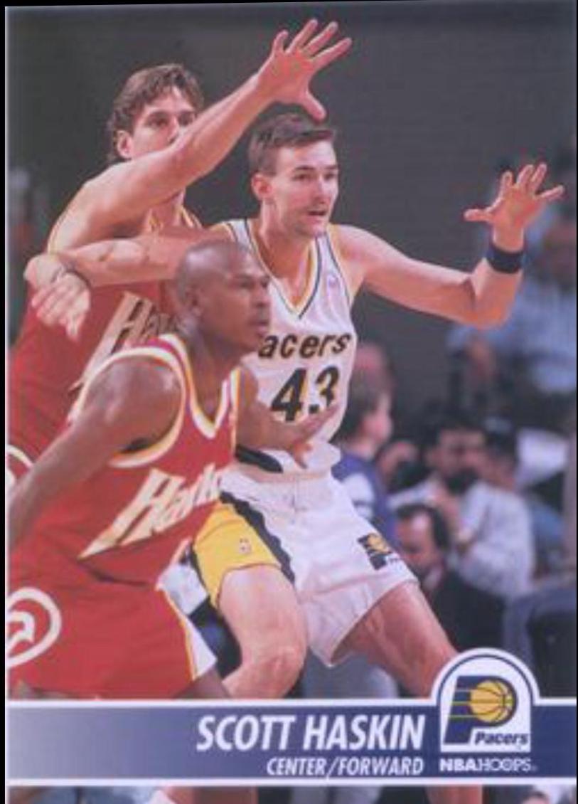 Scott Haskin #84 Basketball Cards 1994 Hoops