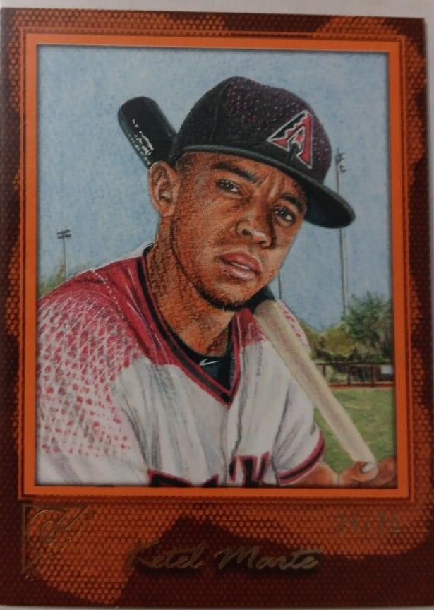 Ketel Marte [Autograph Orange] #97
