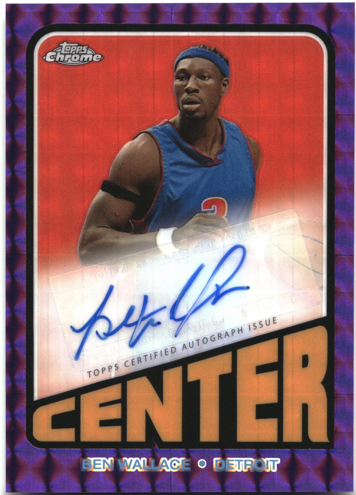 Ben Wallace [Purple Refractor] #TA-BWA