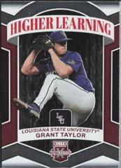 Grant Taylor #HL-13 Baseball Cards 2023 Panini Elite Extra Edition Higher Learning Prices