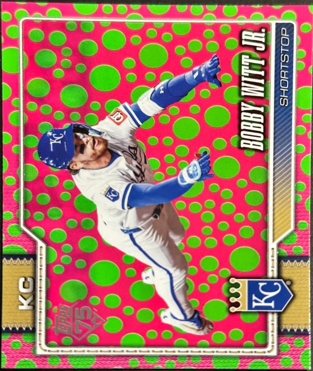 Bobby Witt Jr. [Holiday Dots Green Pink] #205